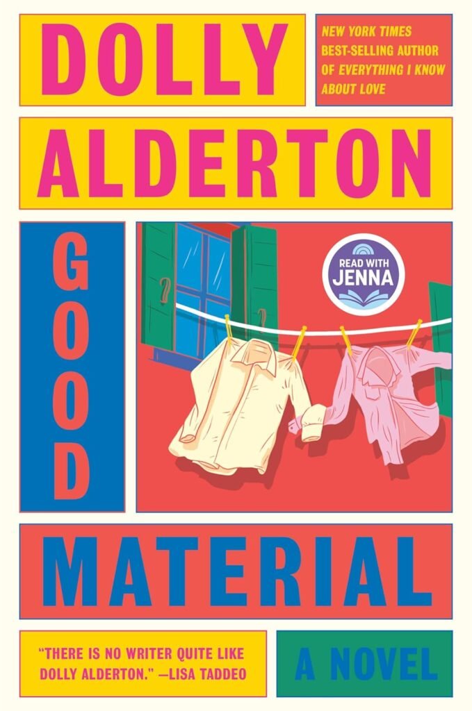 Cover image of 'Good Material,' showcasing the journey of love, loss, and self-discovery within its pages