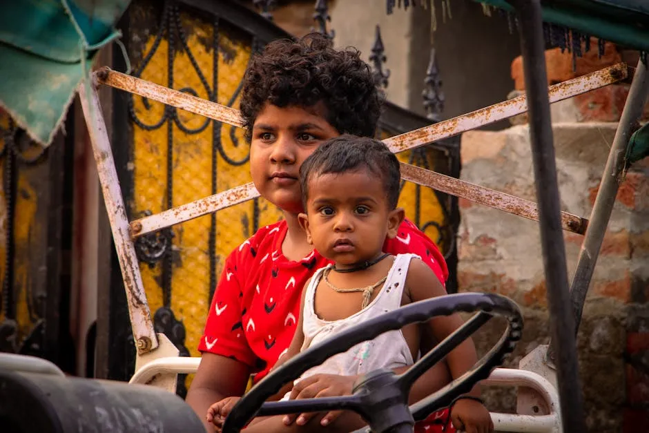 Eyes full of wonder, hearts full of dreams. Capturing the innocence of childhood in a world full of stories