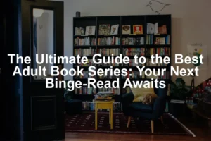 Featured image for The Ultimate Guide to the Best Adult Book Series: Your Next Binge-Read Awaits