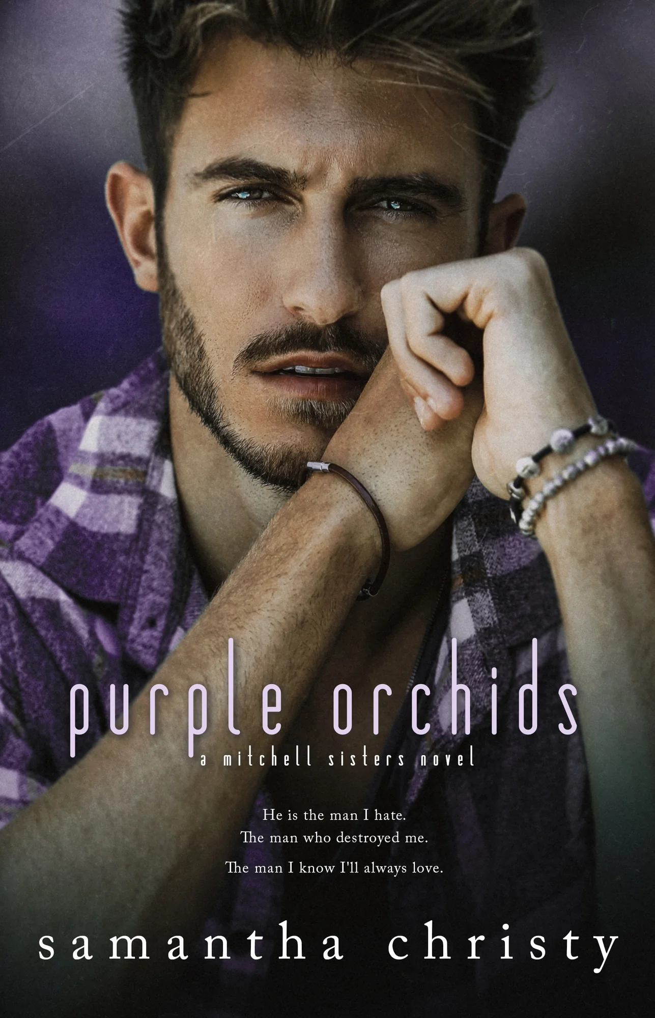 Book cover of Purple Orchids by Samantha Christy