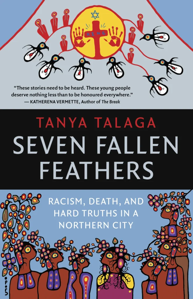 Book cover of Seven Fallen Feathers by Tanya Talaga